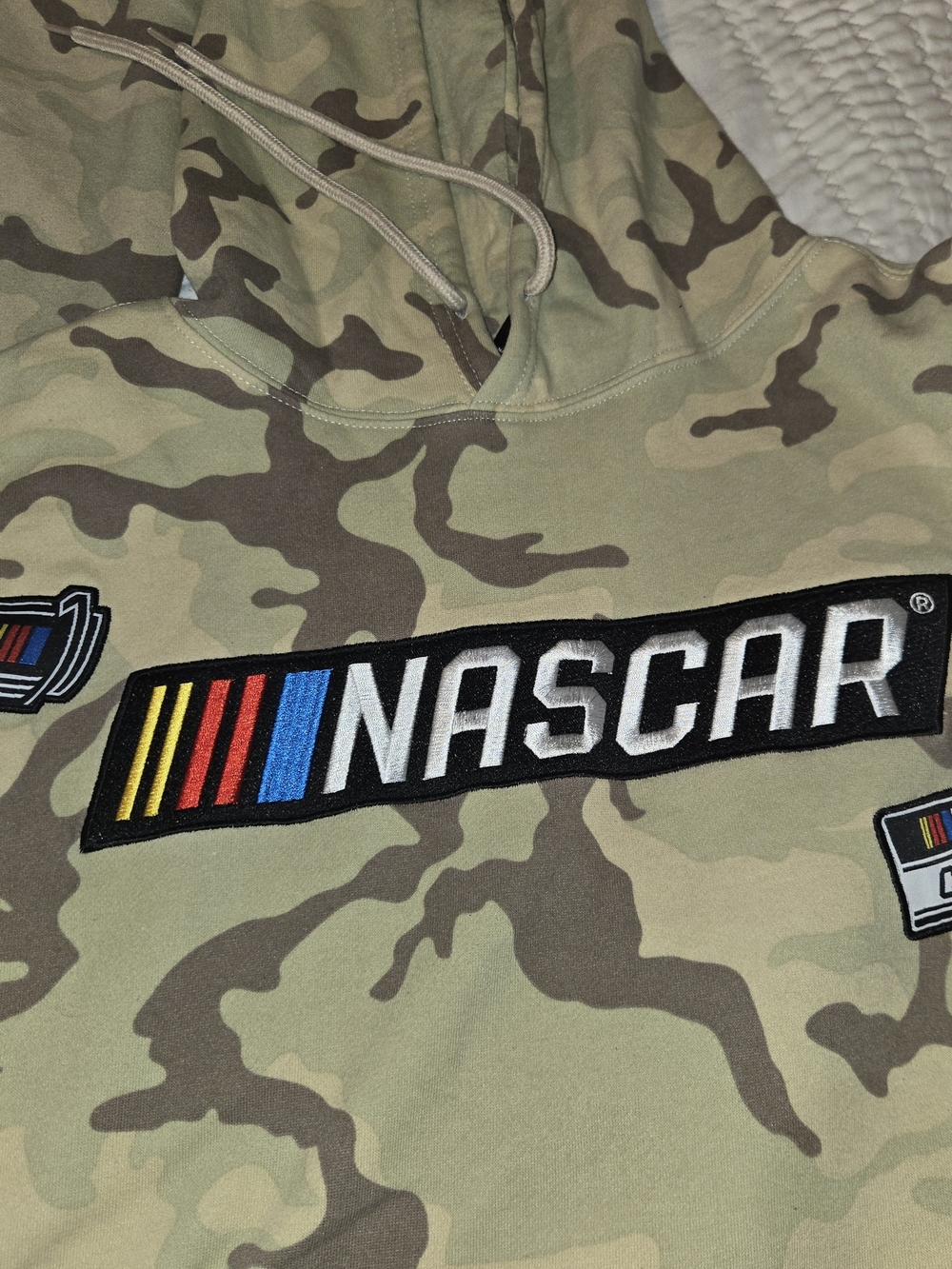 Nascar Camo Hoodie - Tan & Brown - Picture 12 of 16